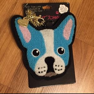 Betsey Johnson Retractable ID Case